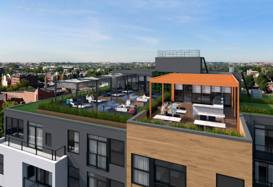 New Images For 133-Unit Mount Vernon Triangle Development, Delivery Slated for 2016: Figure 3