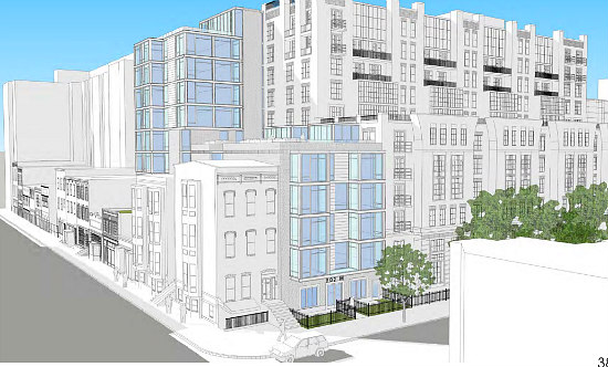 Plans Filed For 28 to 33-Unit Residential Building in Shaw: Figure 1