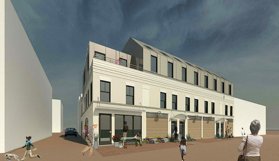 Townhomes, Retail Planned For H Street Corridor Alley Get Approval: Figure 1