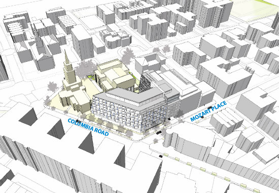 Eastbanc Updates Plans For 120-Unit Development at Scottish Rite in Adams Morgan: Figure 2