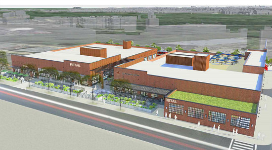 New Images, Details For Ivy City Warehouse That Will House Coffee Roaster: Figure 1