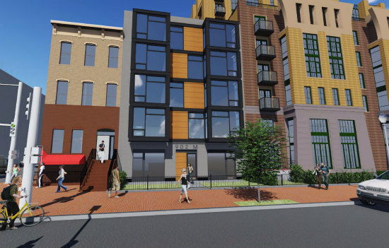 28 to 33-Unit Residential Building on Shaw's 9th Street Garners Support: Figure 1