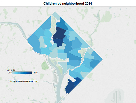 Will Petworth and Brightwood Soon Be Kid Central in DC?: Figure 1