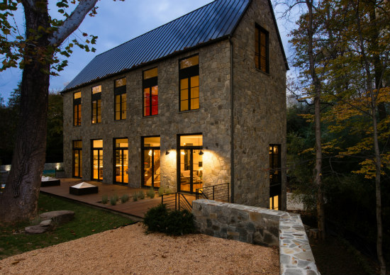 An Architect's Palisades Home Takes Inspiration From C&O Canal Lockhouses: Figure 2