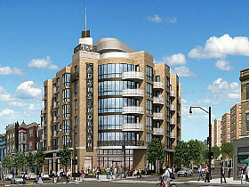 A Revised Plan For 58-Unit Development at Adams Morgan SunTrust Plaza