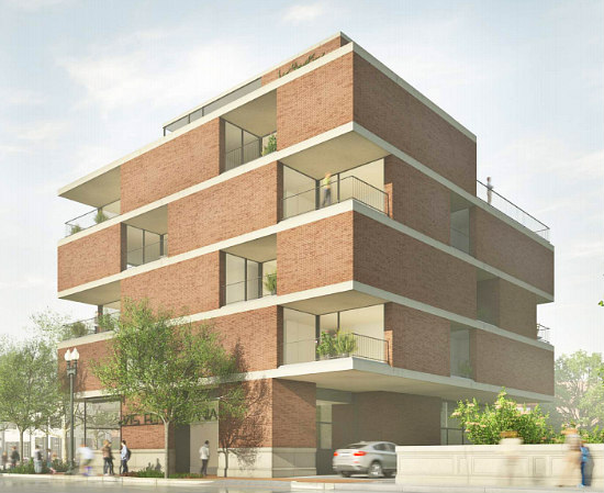 New Renderings For Eastbanc's 7-Unit Project on the Edge of Georgetown: Figure 1