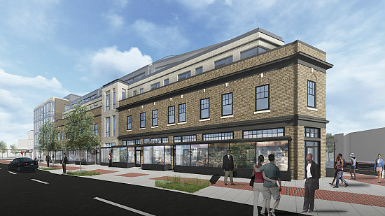 A Slightly New Look For Frager's Hardware Redevelopment: Figure 1