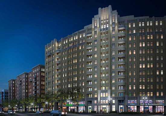 12 Stories, 491 Apartments Approved For Site of Ballston Auto Dealership: Figure 1