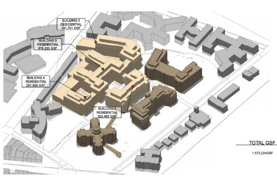 JBG Plans To Replace Woodley Park Hotel With 1,600 Residential Units: Figure 1