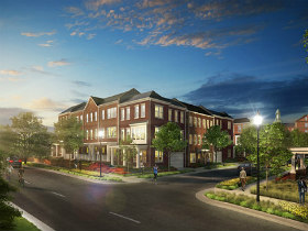 EYA Files Plans For 82 Townhomes at Josephites Site in Michigan Park