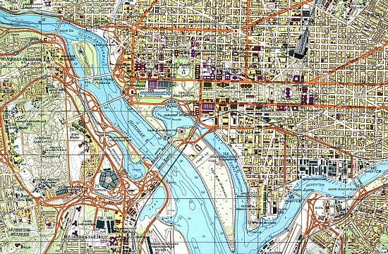 The Nation's Capital, Courtesy of Cold War Cartography: Figure 1