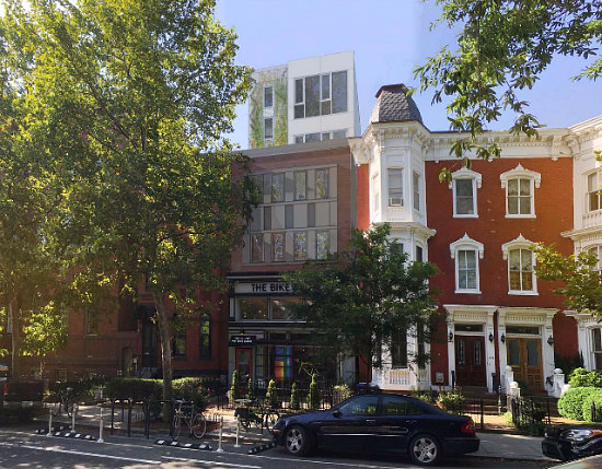 Six Residences Planned Above The Bike Rack in Logan Circle: Figure 1
