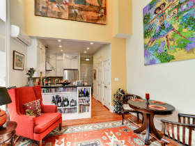 Best New Listings: A Traditional Rowhouse and Non-Traditional Condos