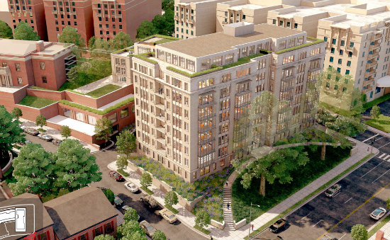 A New Look for 110-Unit Project Across From Meridian Hill Park: Figure 1