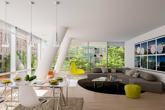 New Renderings Offer Glimpse Inside Eastbanc's Westlight Condos: Figure 3