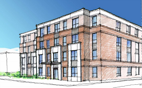 Two Similar Design Options for Peebles' Affordable Housing in Anacostia: Figure 2