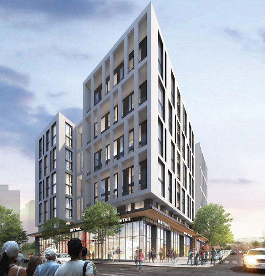 Design for 134-Unit Union Market Building Goes Darker and More Modern: Figure 3