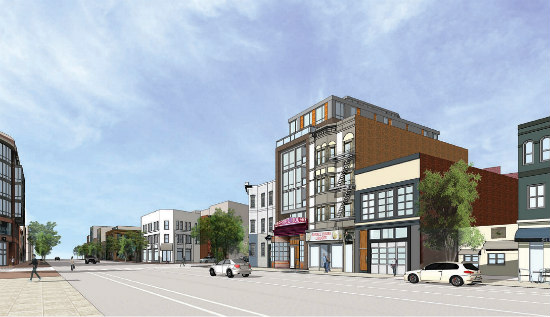 More Refined Renderings Revealed for Proposed Barrel House Apartments: Figure 2