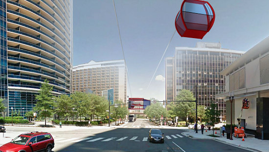 The Georgetown-Rosslyn Gondola is Deemed Feasible: Figure 4