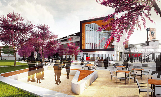 The New Design For the DC United Stadium Includes More Retail and a Public Park: Figure 3