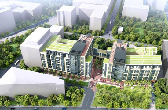 688 Units, An Arts Walk, A Public Park: The Proposals for One of DC's Central Parcels: Figure 2