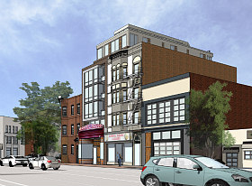 More Refined Renderings Revealed for Proposed Barrel House Apartments
