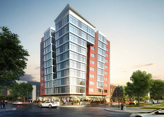 76 Apartments Plus Commercial Space Proposed Near DC's New Soccer Stadium: Figure 1