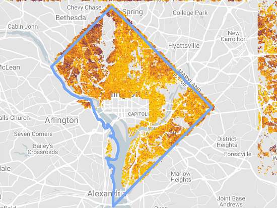 Which DC Neighborhoods Have the Most Solar Potential?: Figure 2