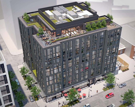 Design for 134-Unit Union Market Building Goes Darker and More Modern: Figure 1