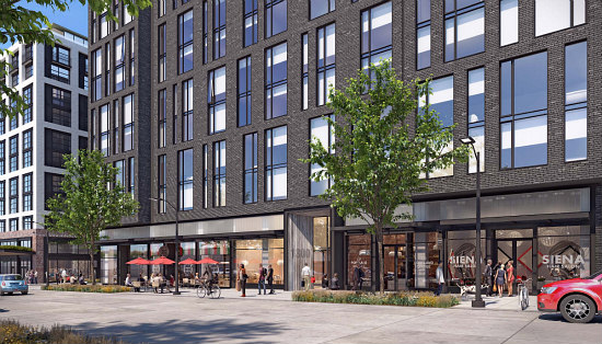 Design for 134-Unit Union Market Building Goes Darker and More Modern: Figure 4