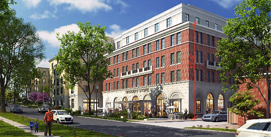 A Revised Application Filed for AU Park Superfresh Site Will Include a DC Balducci's: Figure 2