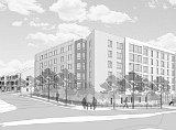 112 Apartments and 19 Townhouses Planned for Arlington Boulevard