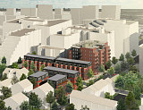 59 Condos, 26 Townhomes Planned for Church Site in Ballston