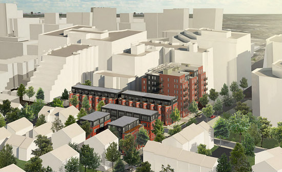 59 Condos, 26 Townhomes Planned for Church Site in Ballston: Figure 1