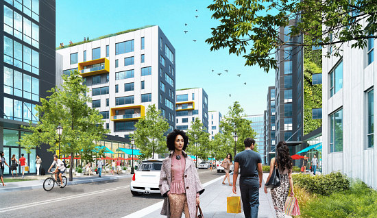 2,100 Units, 200,000 Square Feet of Commercial Space: The Vision For East of H Street: Figure 3