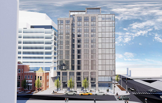 No Room at the Inn for Gas Station: A New Design for Douglas Development's  6th and K Hotel: Figure 1