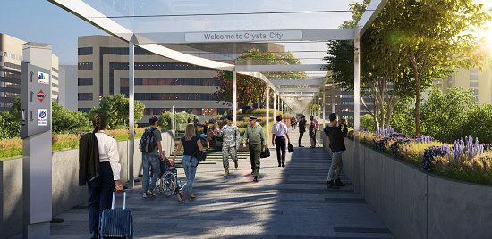 Crystal City Wants a High Line Bridge Connection to National Airport: Figure 4