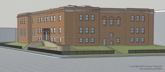 Senior Cohousing or Family-Sized Units -- The Plans to Redevelop the Hill East Boys and Girls Club: Figure 1