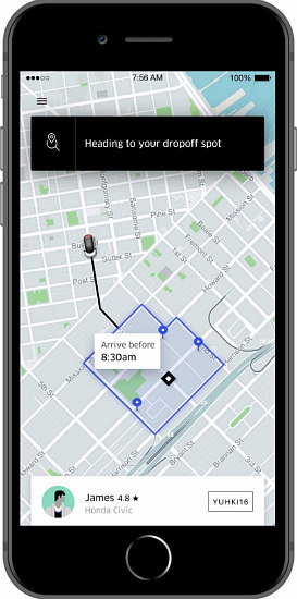 Uber Express POOL Debuts in DC: Figure 1