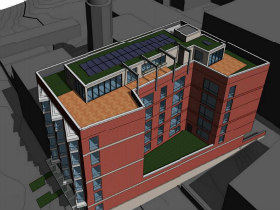 Plans Filed For 41-Unit Project at Dancing Crab Site in Tenleytown