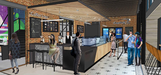 A Glimpse Into Capital One S Cafe In The Center Of Georgetown