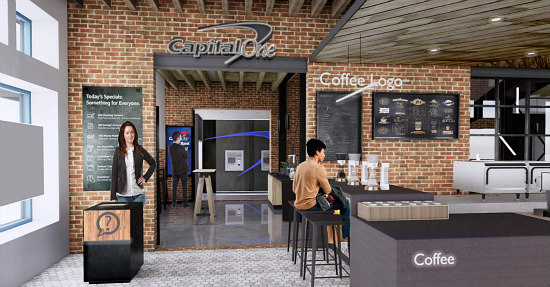 A Glimpse into Capital One's Café in the Center of Georgetown: Figure 13