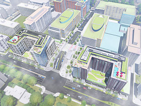 Community Center and Town Center: More Details Emerge for Waterfront Station in Southwest
