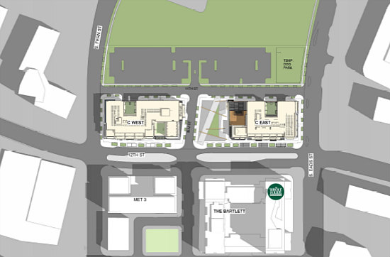 Two Towers with 340 Units: JBG Smith's Plans for Pen Place: Figure 1