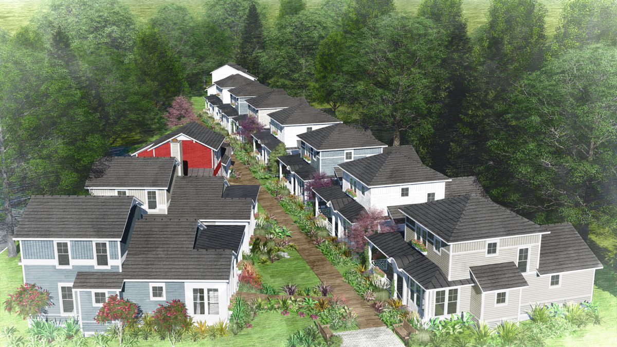 The Railroad Cottages Bring Back the Pocket Neighborhood: Figure 1
