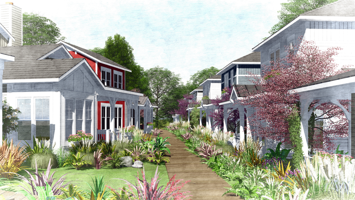 The Railroad Cottages Bring Back the Pocket Neighborhood: Figure 2