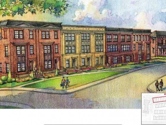 A Look at the 58 Townhouses Planned for Walter Reed