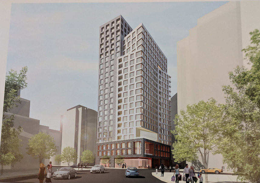 An Early Look at the Design for Bethesda's La Madeleine Redevelopment: Figure 1