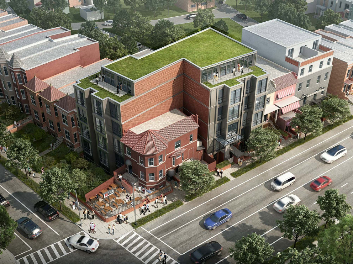 The Red Rocks Residences: 26 Apartments Proposed Around Columbia Heights Pizzeria: Figure 2