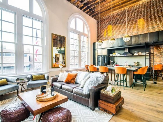 A Netflix Renovation: DC Firehouse Turned Home Gets a Made-for-TV Makeover